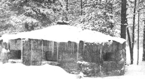 A Round House of Straw Bales Image